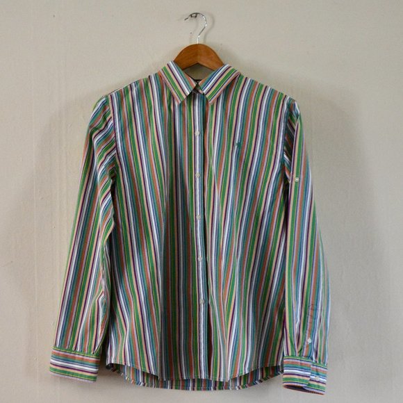 Ralph Lauren Striped Tailored Shirt - Picture 1 of 8